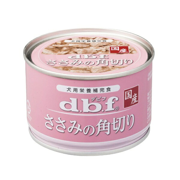 デビフ ささみの角切り 150gのパッケージ