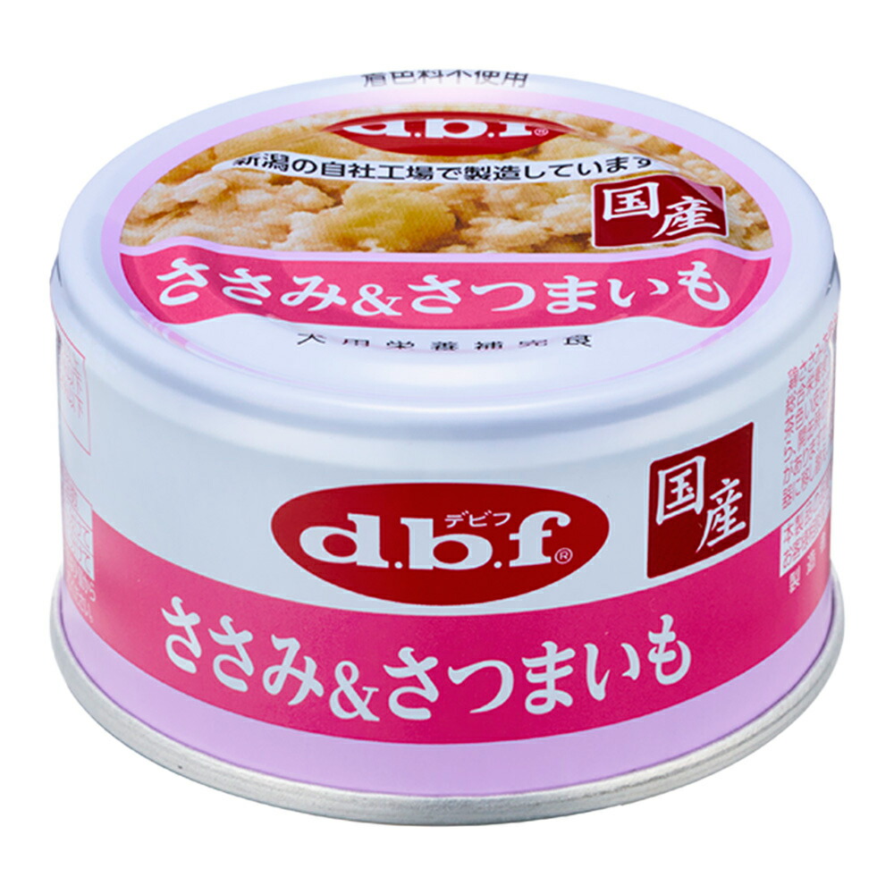 デビフ ささみ＆さつまいも 85gのパッケージ