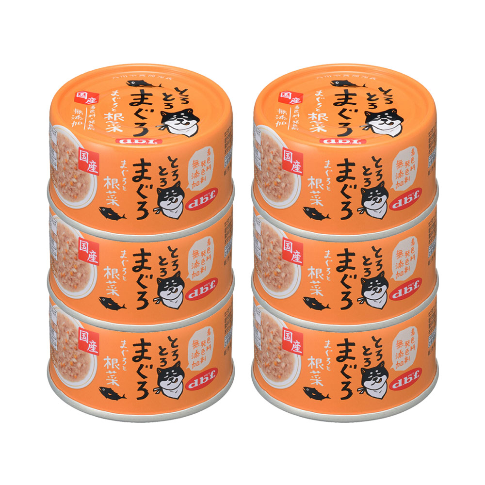 デビフ とろとろまぐろ まぐろと根菜 60gのパッケージ