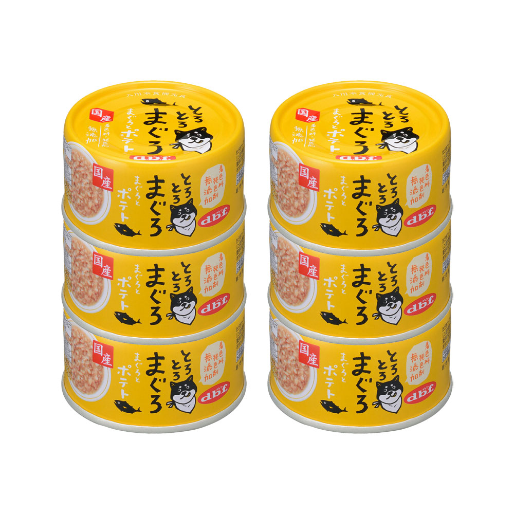 デビフ とろとろまぐろ まぐろとポテト 60gのパッケージ