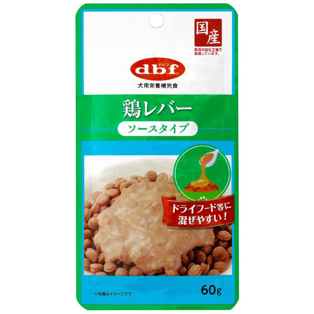 デビフ 鶏レバー ソースタイプ 60gのパッケージ