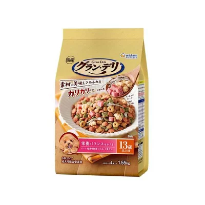 グラン・デリ カリカリ仕立て 13歳以上用 1.55kg パッケージ